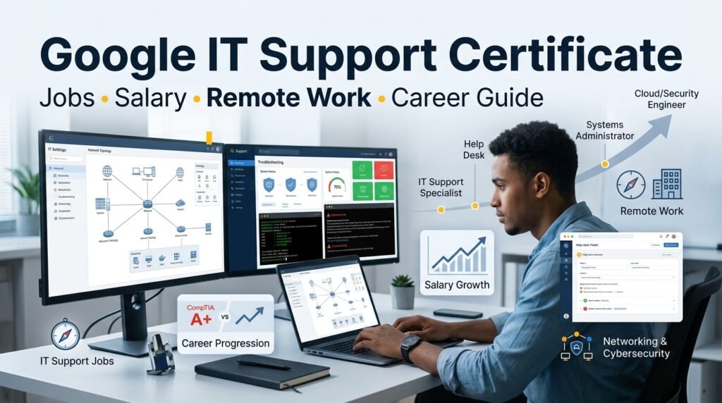 Google IT Support Certificate: Jobs, Salary, Remote Work & Career Guide